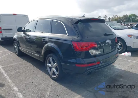2015 Audi Q7 3.0T S Line Prestige from USA, damaged, VIN WA1DGAFE9FD026968